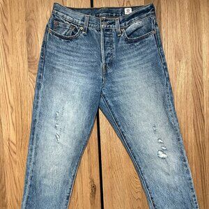 Levis White Cone Selvege Jeans